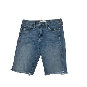 Nili Lotan Blue Denim Jean Shorts